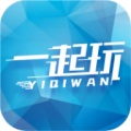 一起玩 значок