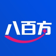 八百方健康商城 значок