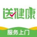 送健康的圖標